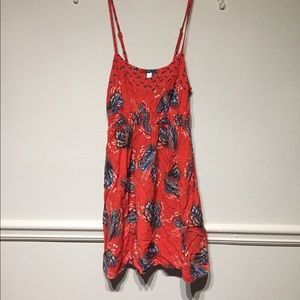 Red summer sundress